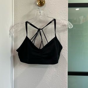 ALO black sports bra Sz Small